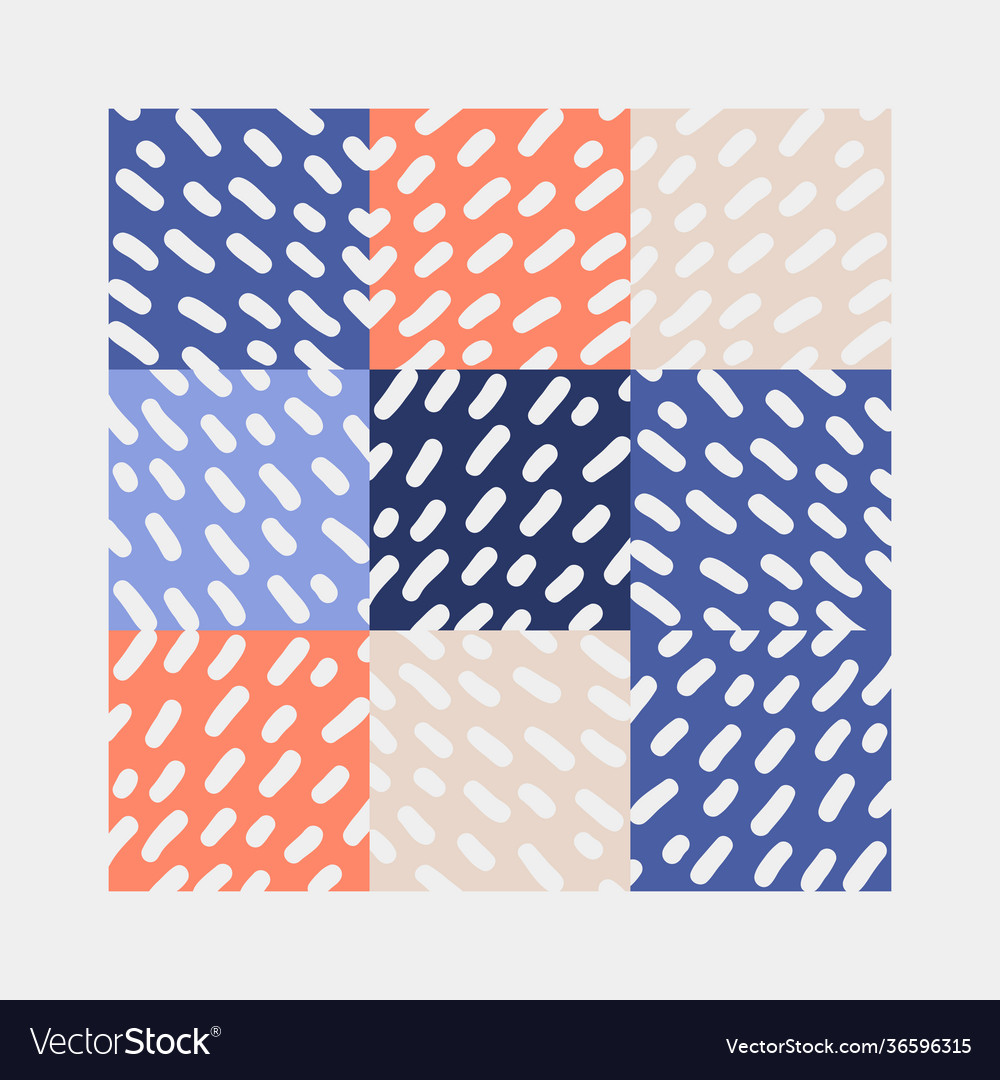 Abstract repetitive pattern design vector image Abstract repetitive pattern design
