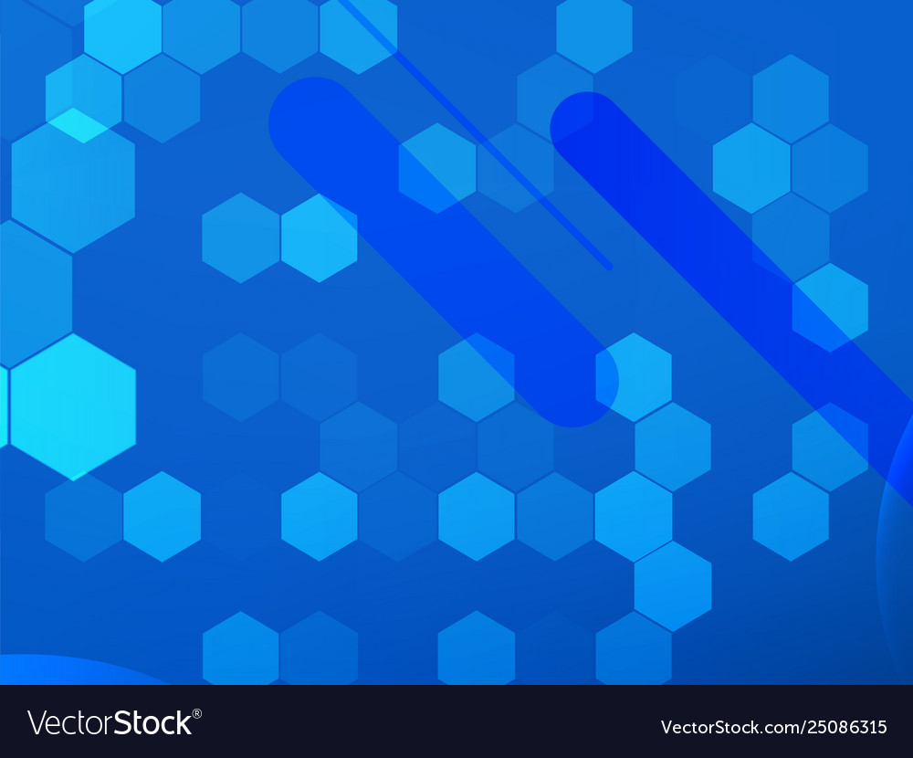 Blue geometric abstract background