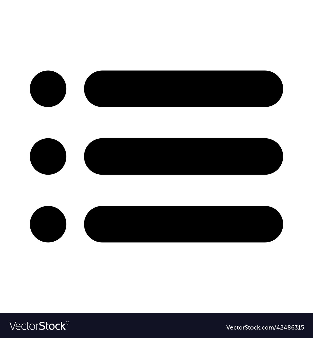 Hamburger Menu Icon - Web UI Element
