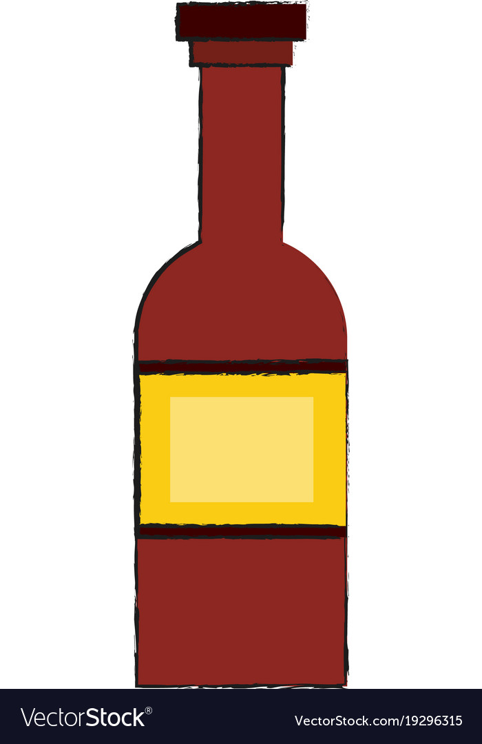 Sauces Bottle Isolated Royalty Free Vector Image 1274