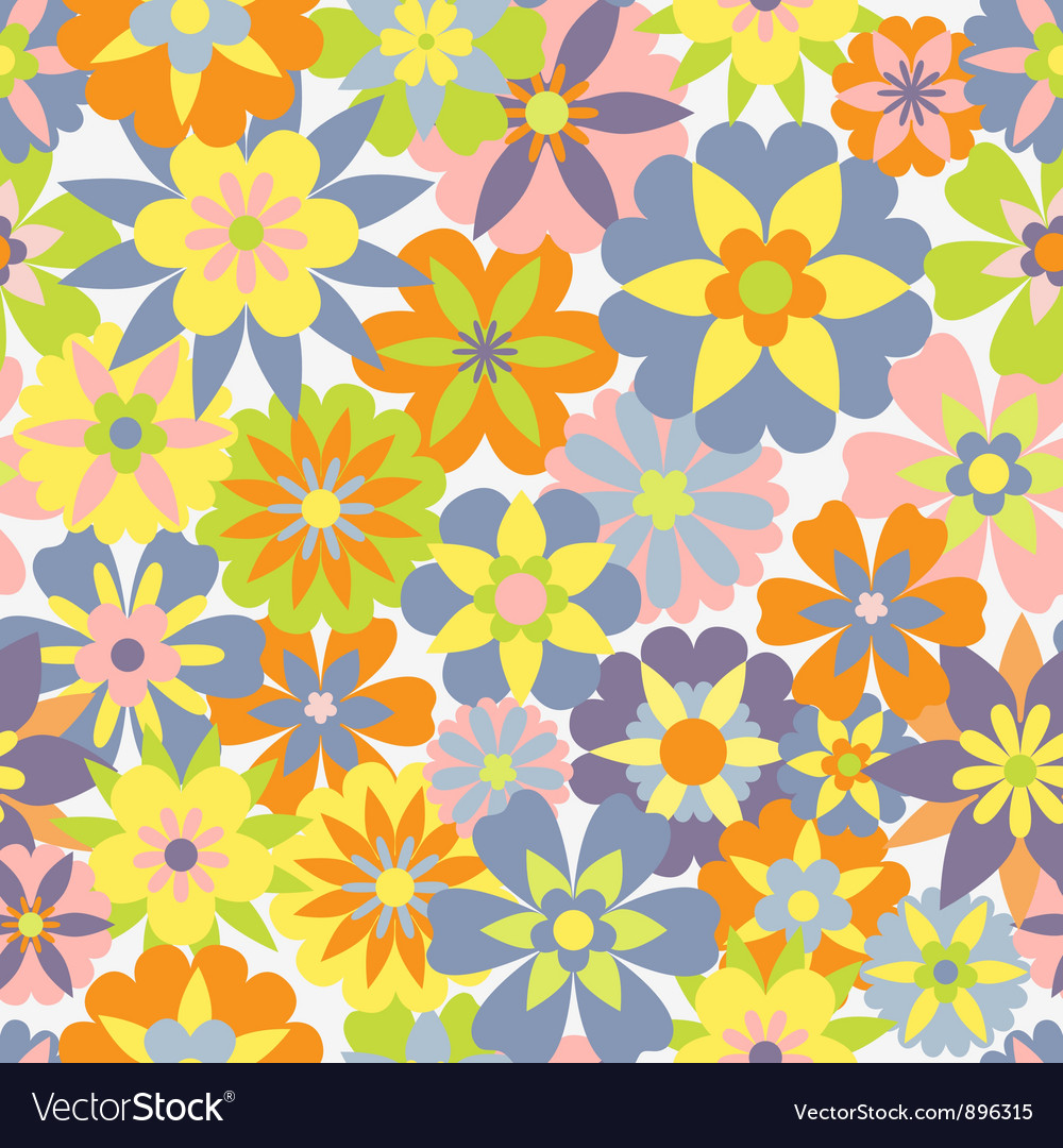 Spring seamless pattern