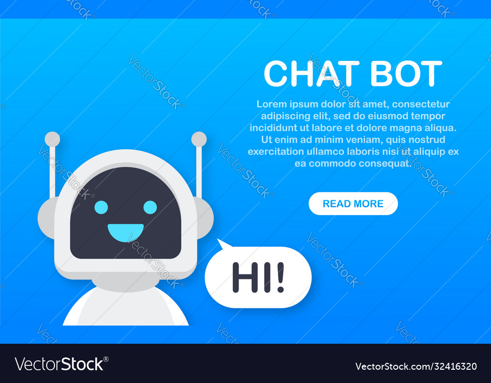 Chat bot using laptop computer robot virtual