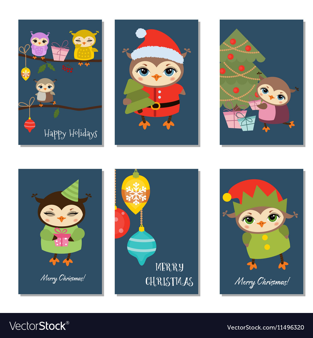 Christmas and new year greeting card