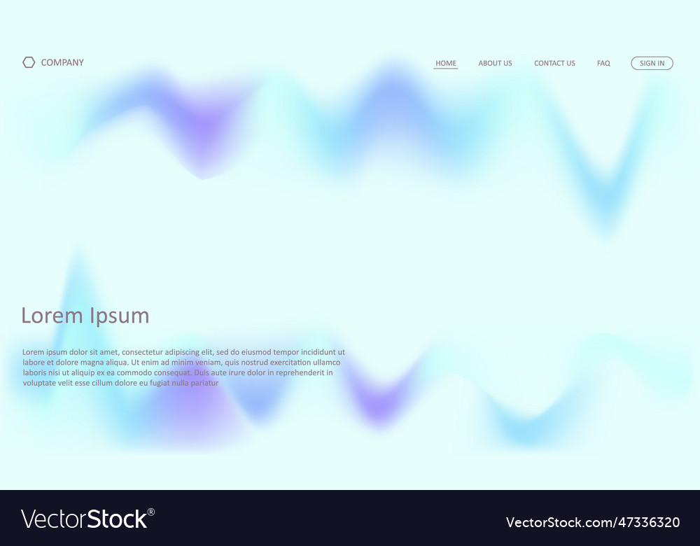 Landing page gradient mesh texture abstract