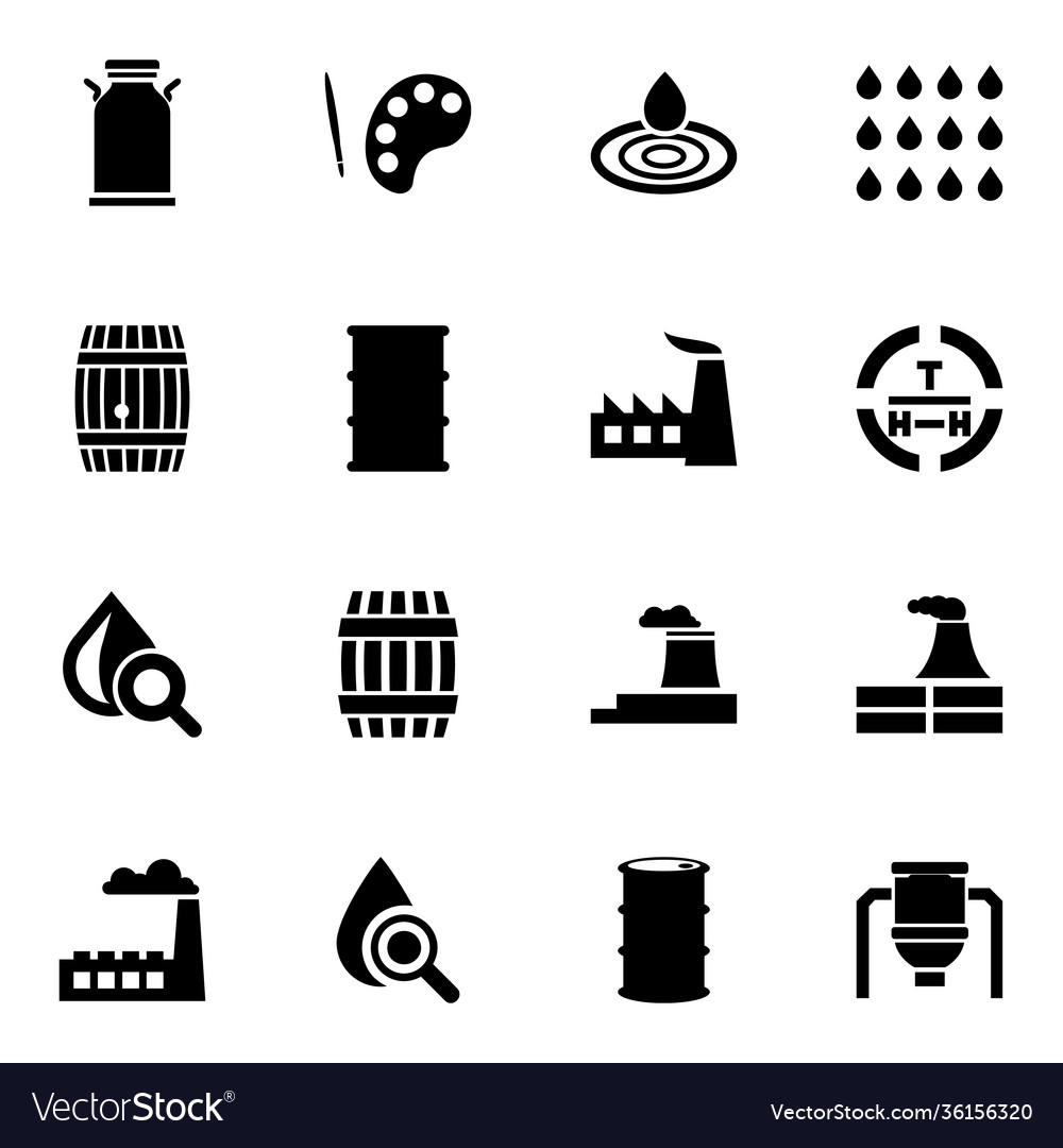 Oil icons