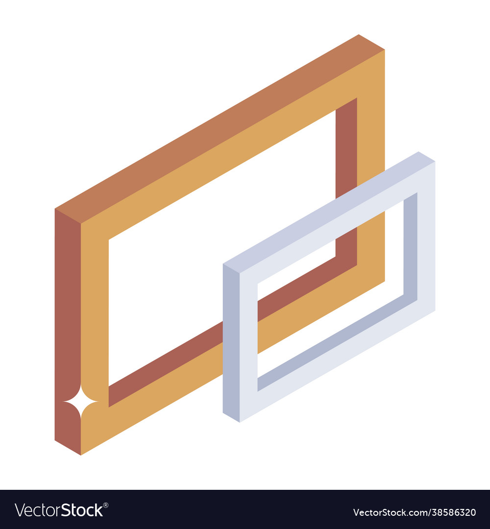 Wooden frame Royalty Free Vector Image - VectorStock