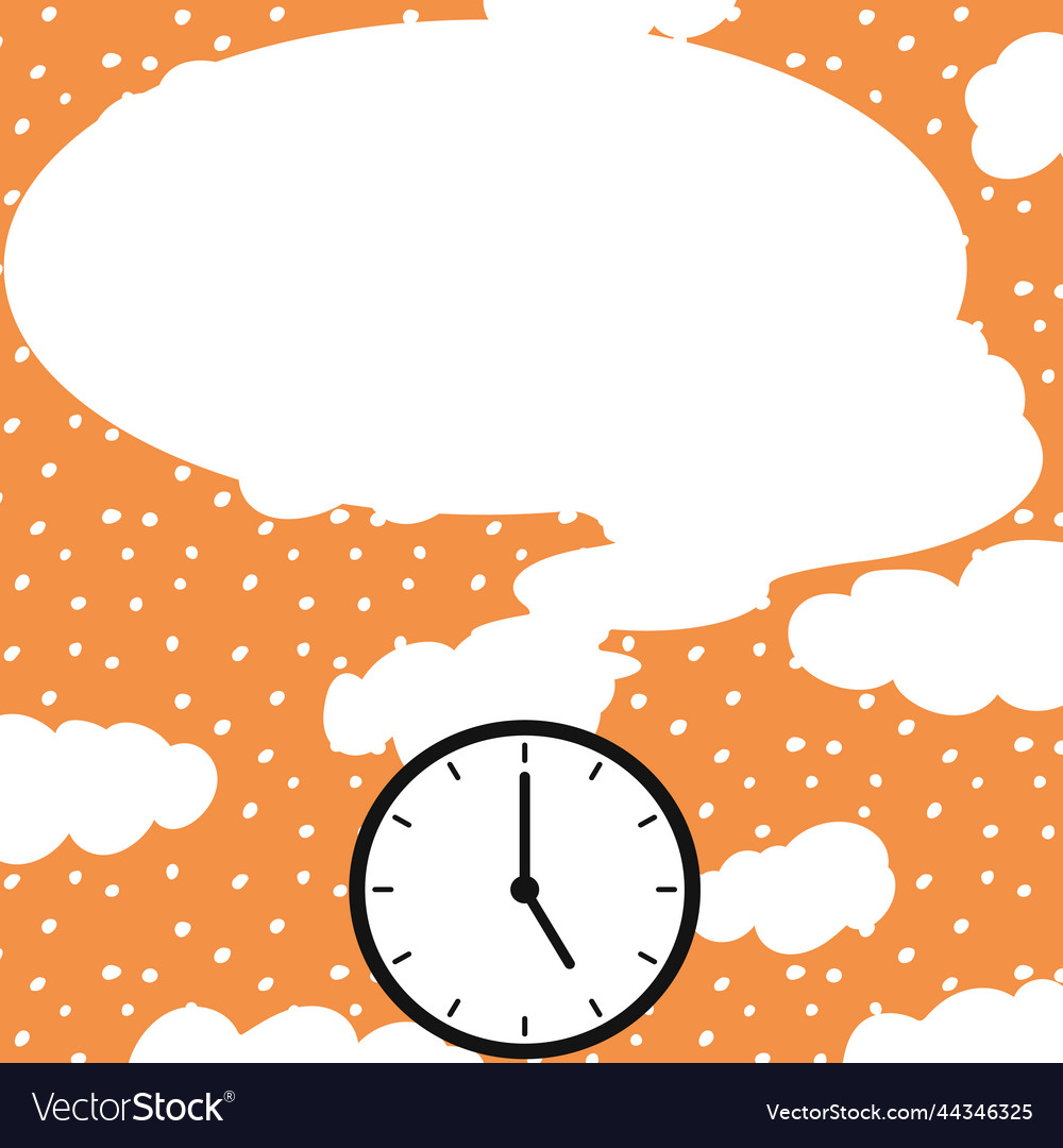 Presenter with conversation bubble showing new vector image Presenter with conversation bubble showing new