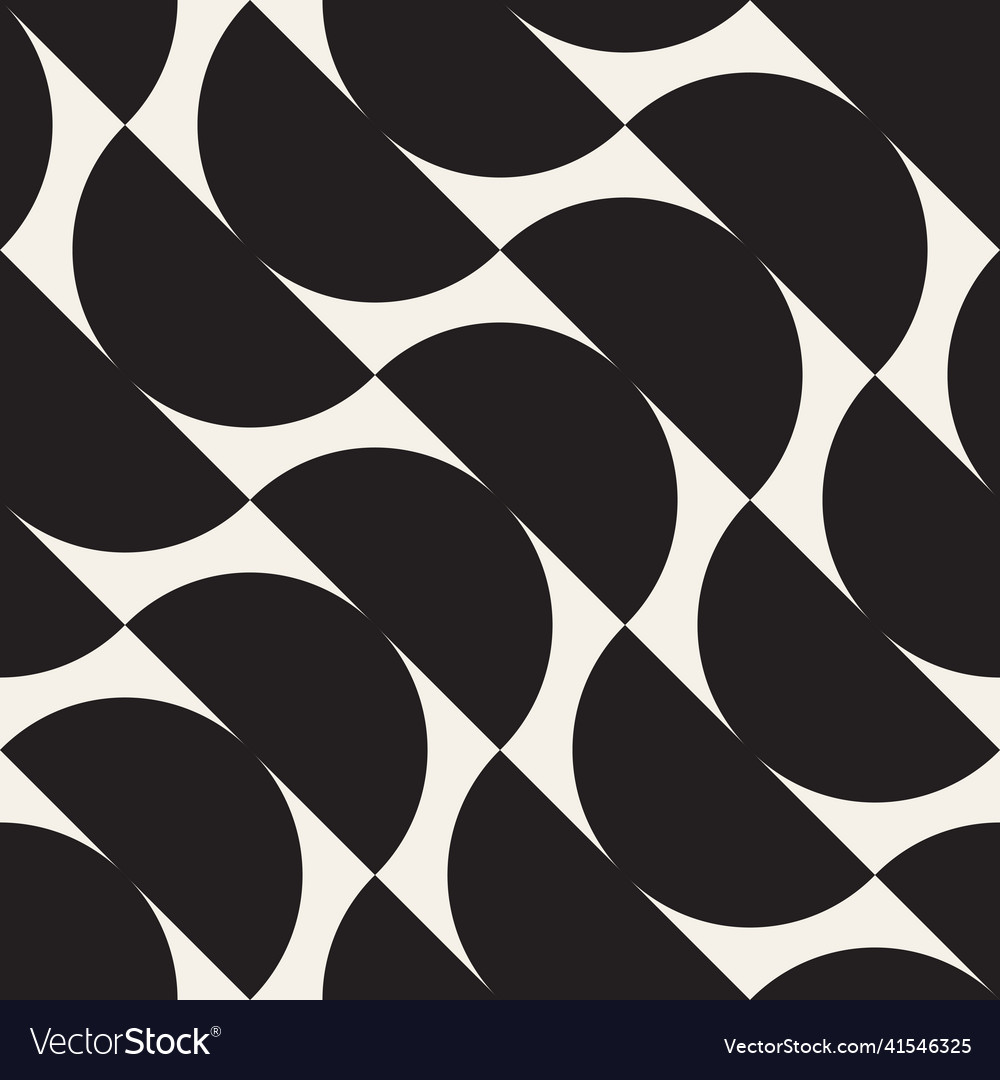 Seamless pattern repeating geometric elements Vector Image