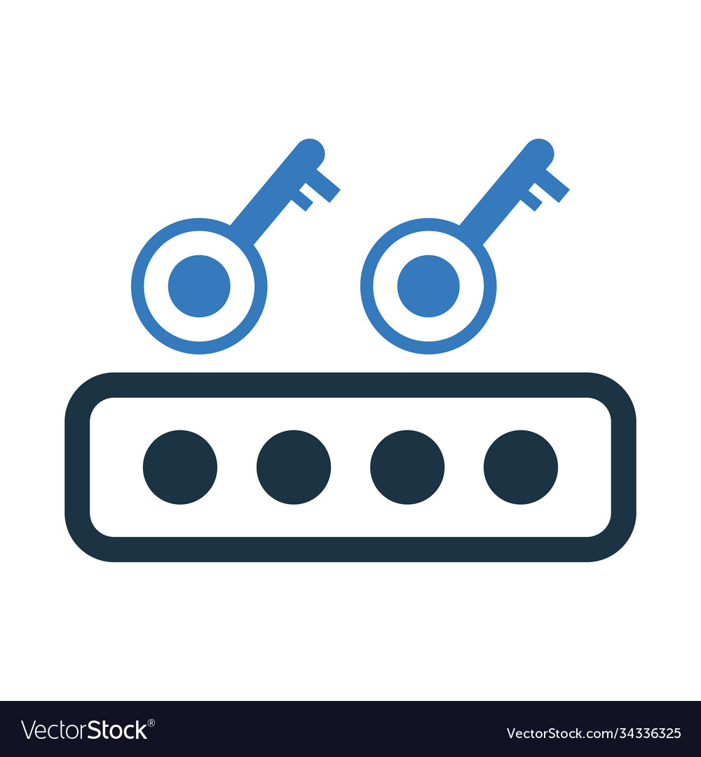 Security password icon graphics