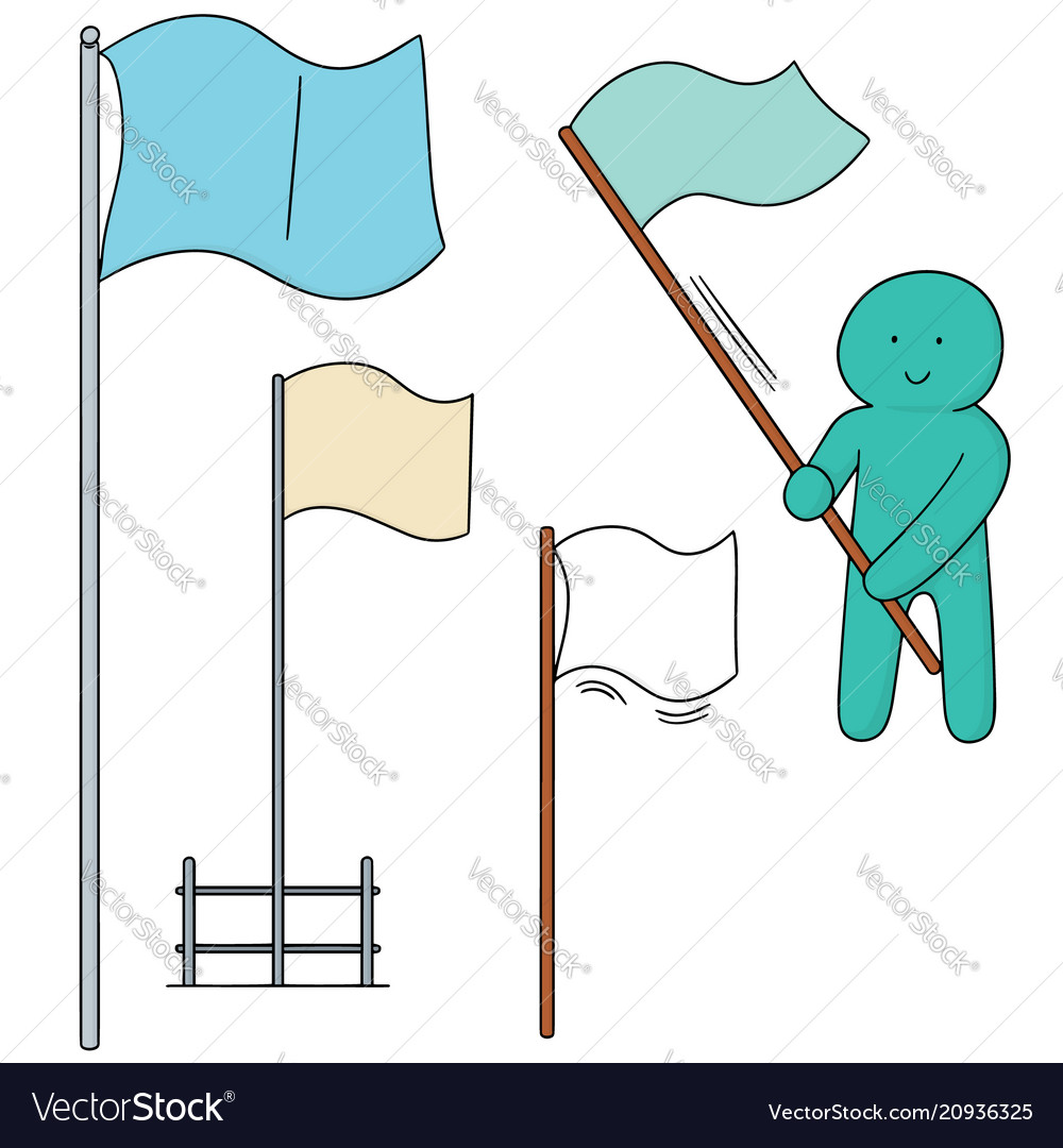 Set of flags