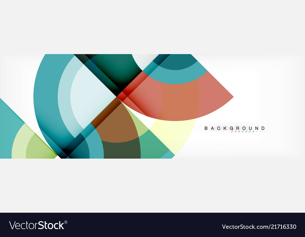 Circle abstract background Royalty Free Vector Image