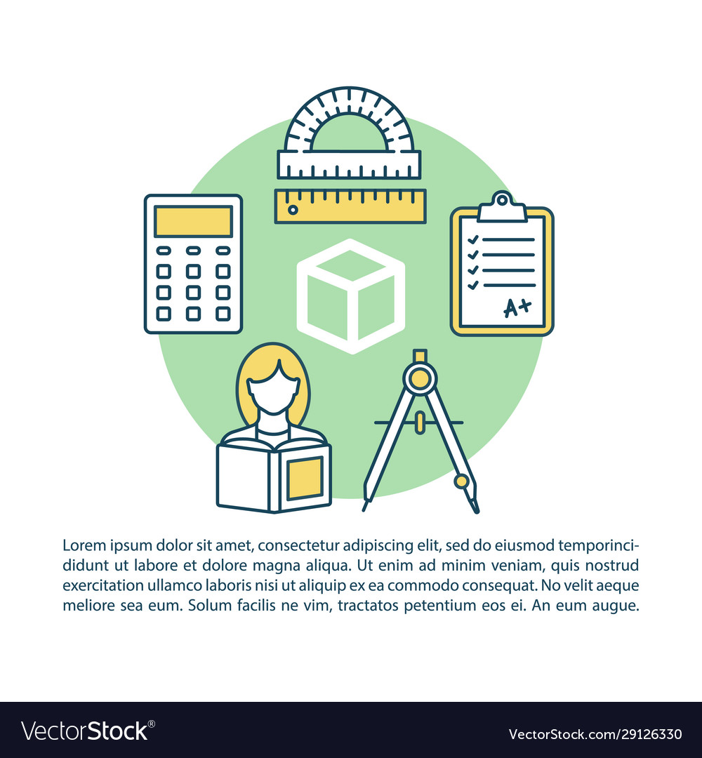 Geometry classes lessons article page template