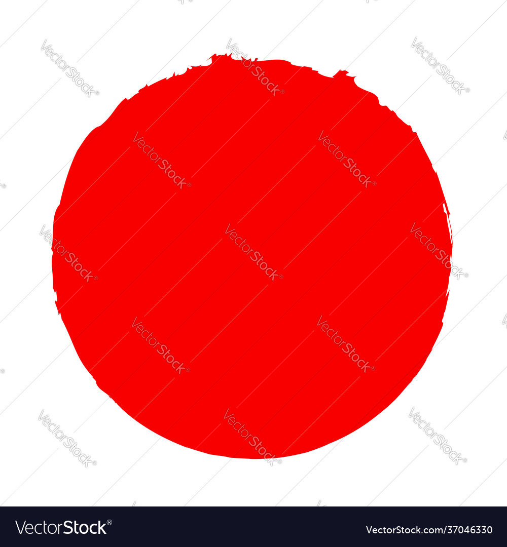 Grungy circle blob blotch