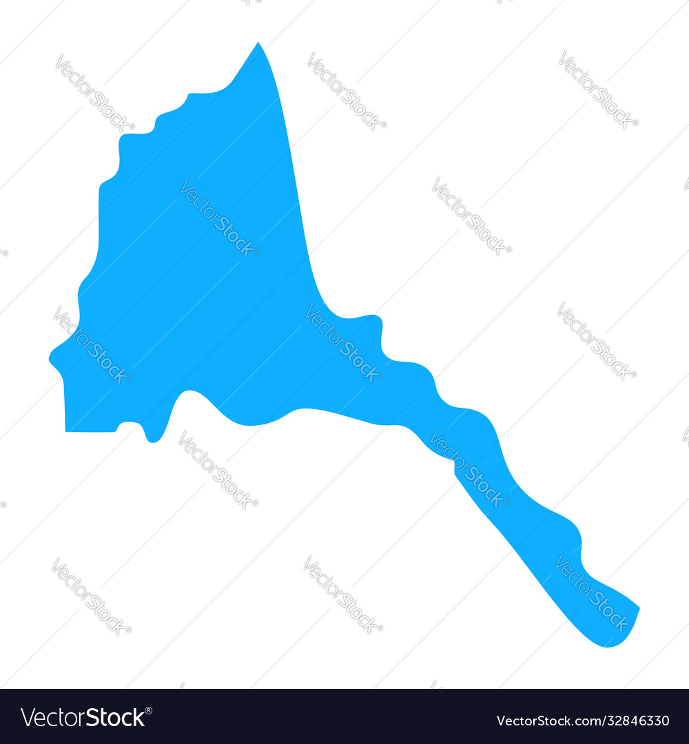 Map eritrea
