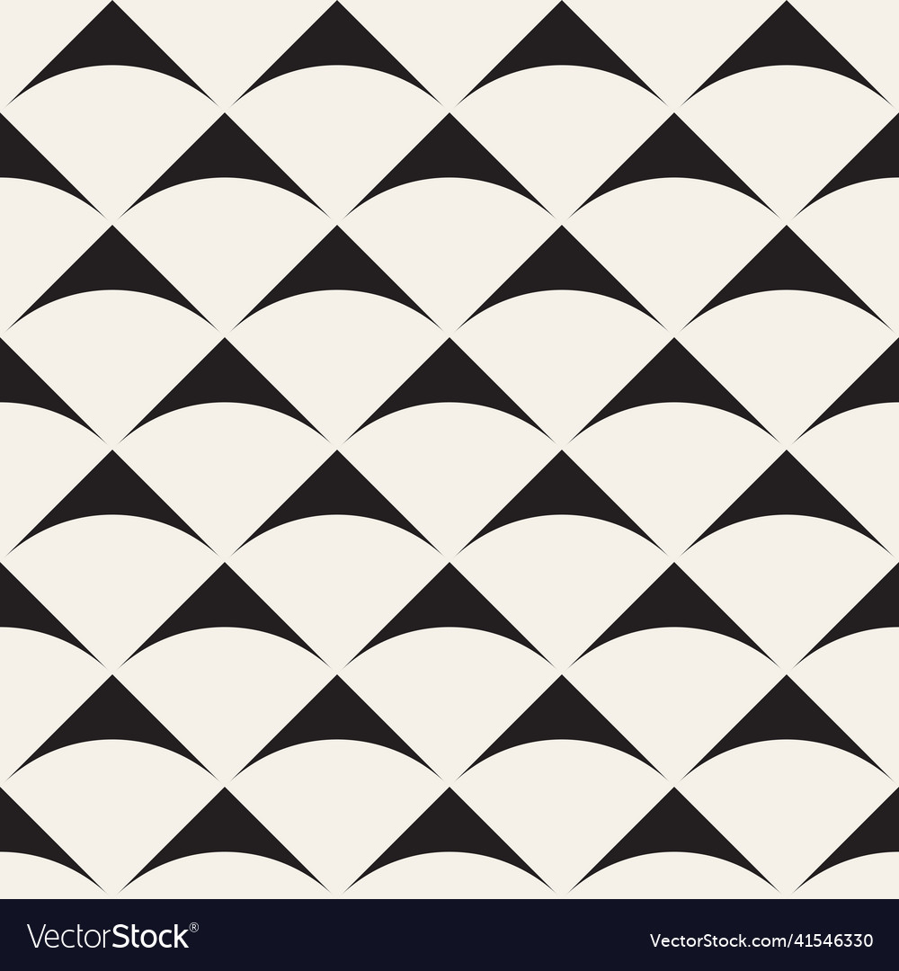 Seamless pattern repeating geometric elements vector image Seamless pattern repeating geometric elements