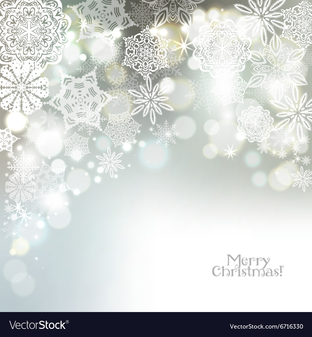Snowflake background