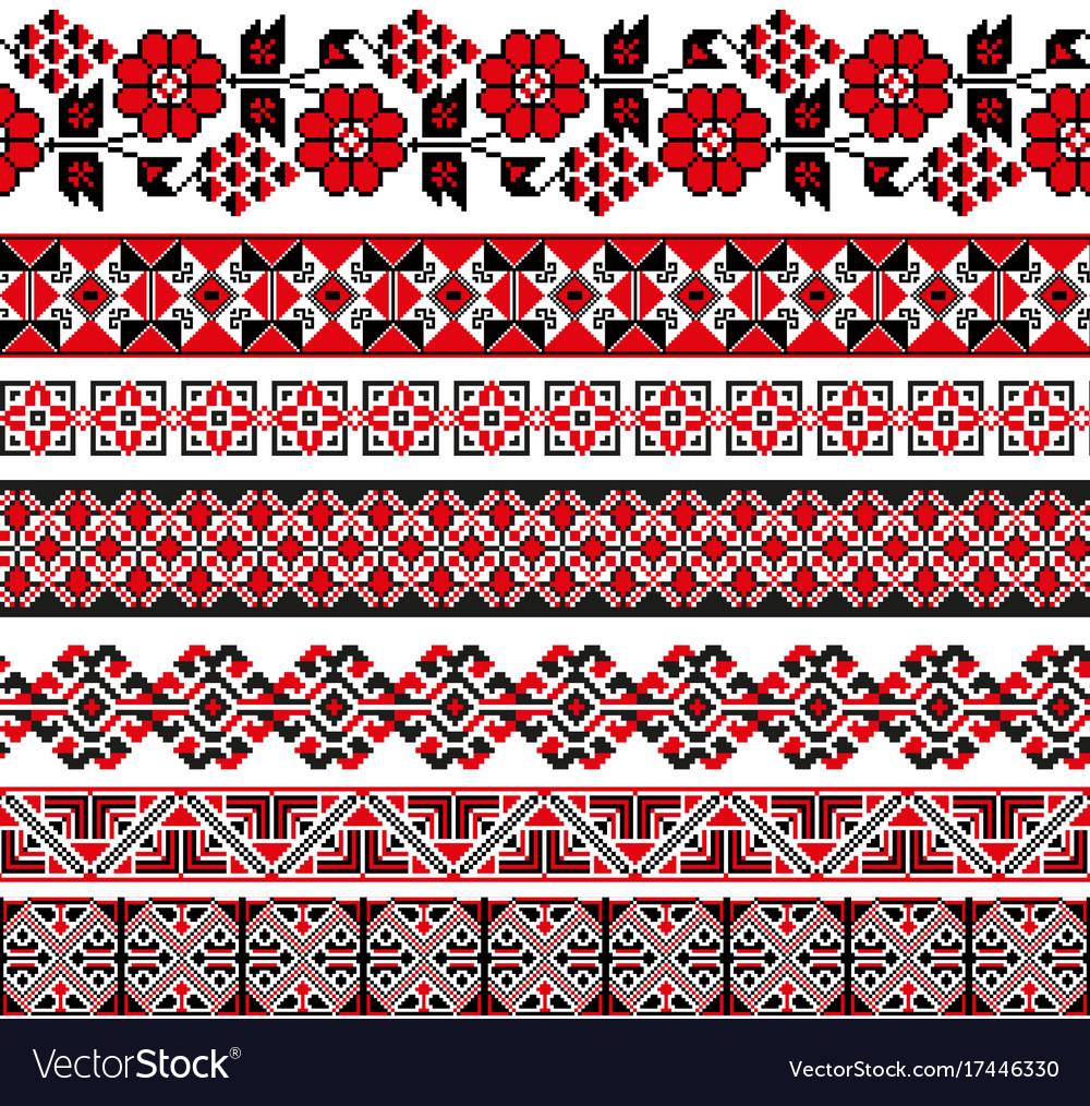 Traditional Ukrainian Border Pattern