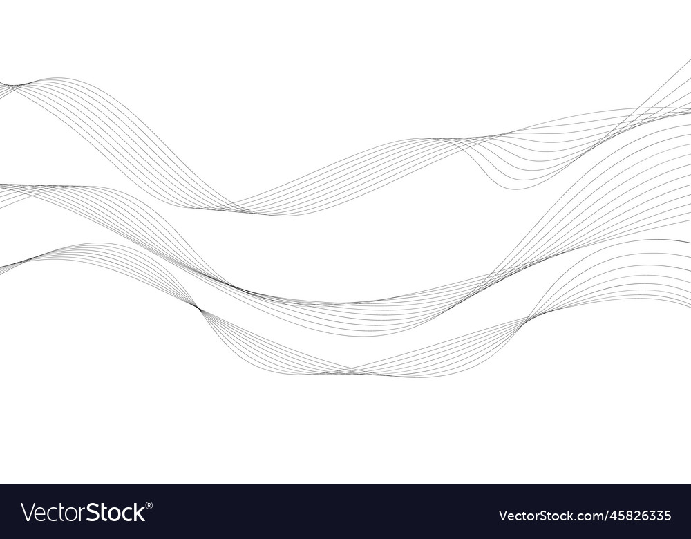 Abstract wave element for design digital vector image Abstract wave element for design digital