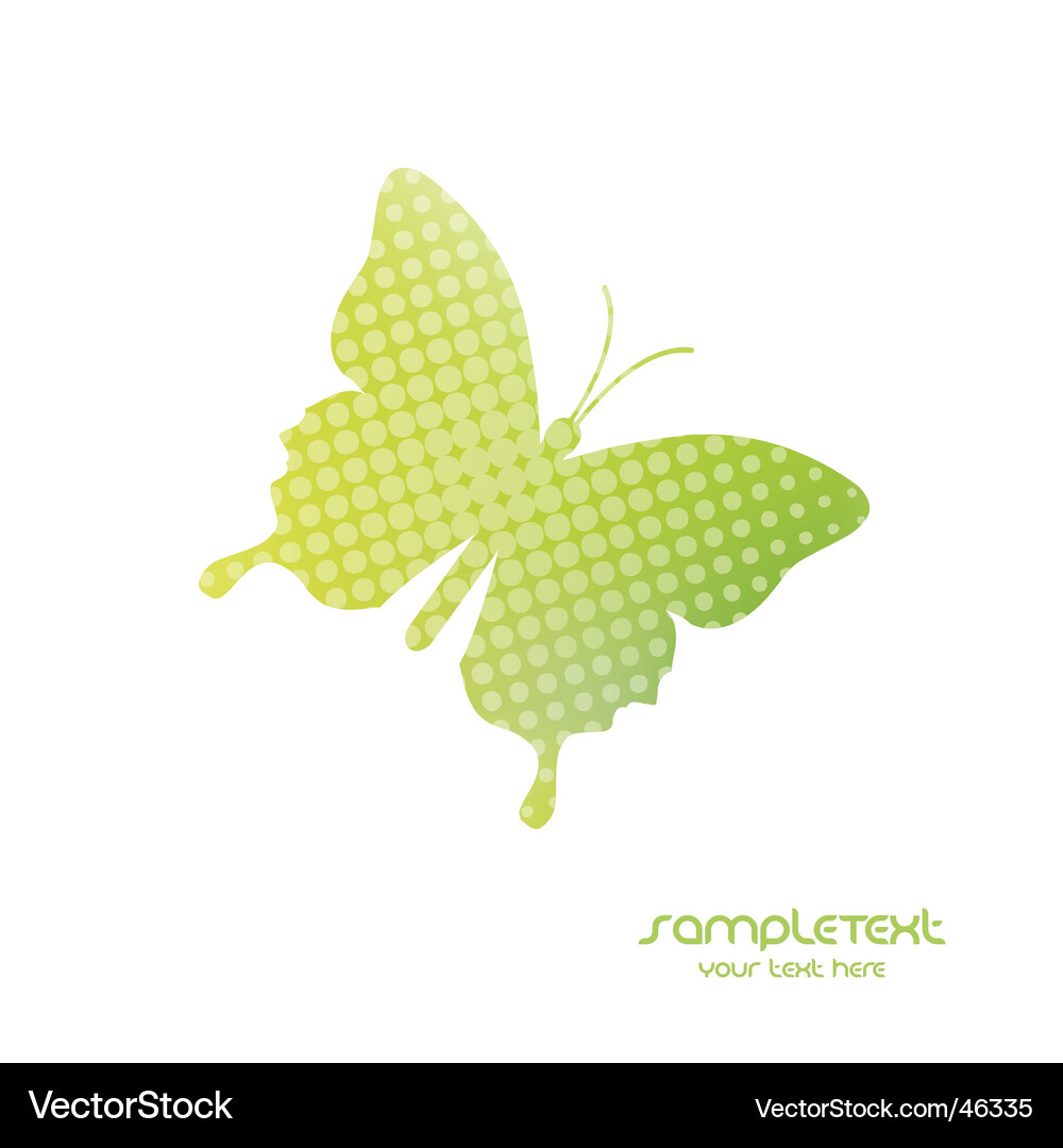 Butterfly Royalty Free Vector Image - VectorStock