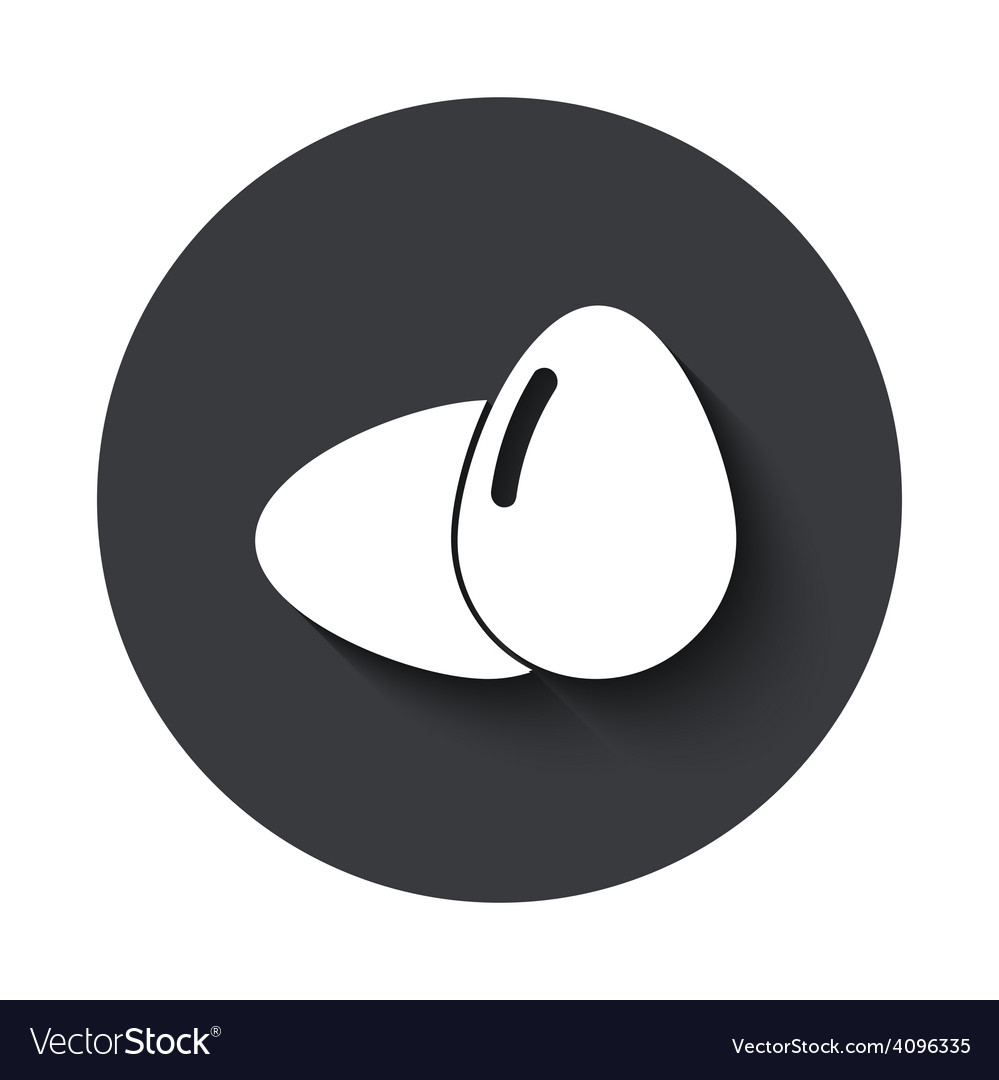 Modern gray circle icon