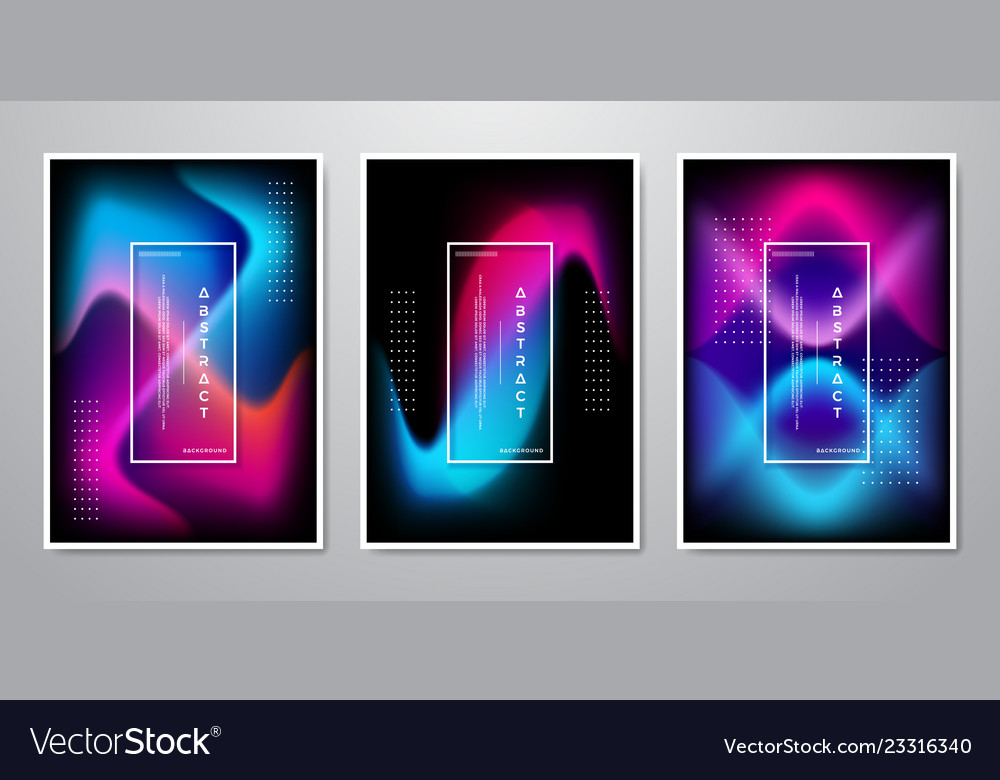 Abstract Gradient Shapes Background