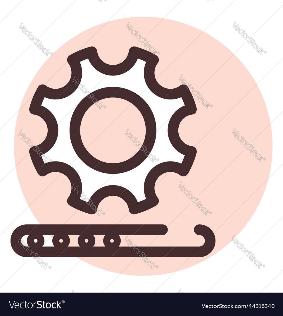 Computer loading on a white background
