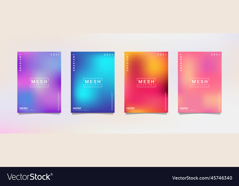 Gradation background set suitable Vector Image Gradation background set suitable