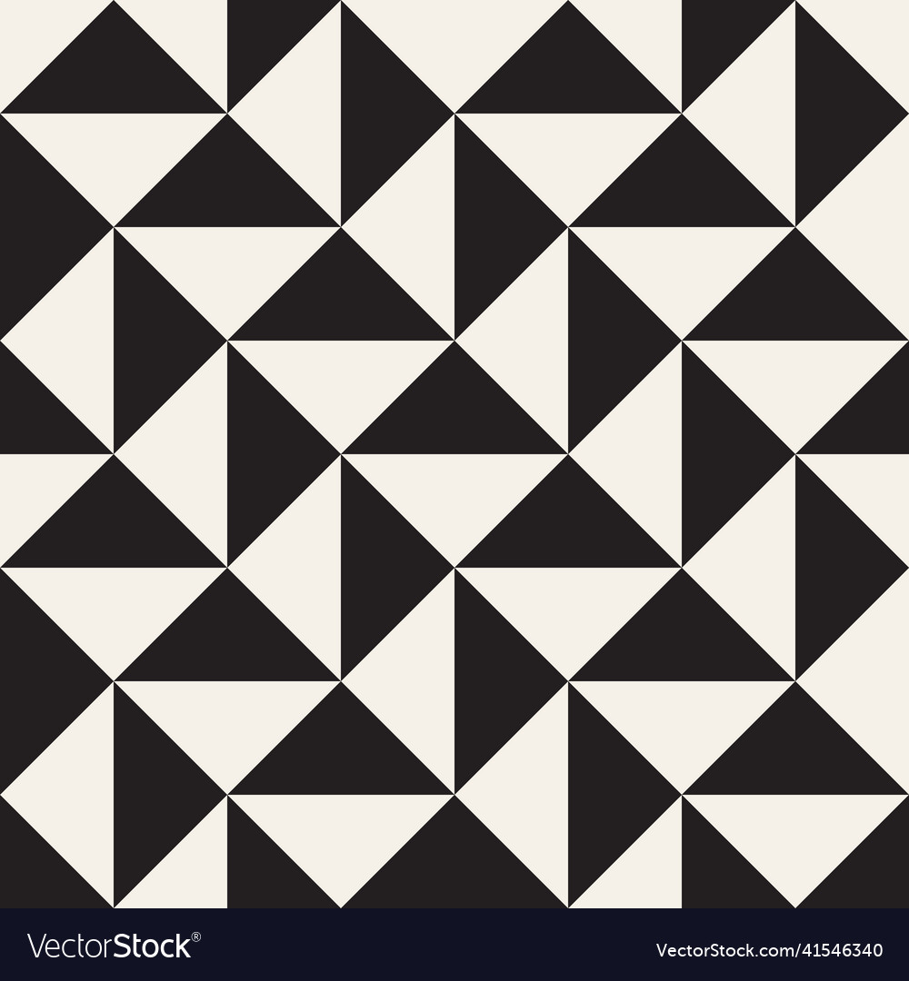 Seamless pattern repeating geometric elements