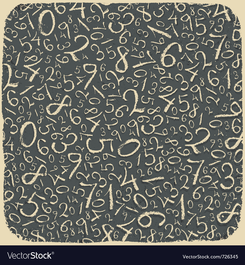 Mathematical Numbers Pattern