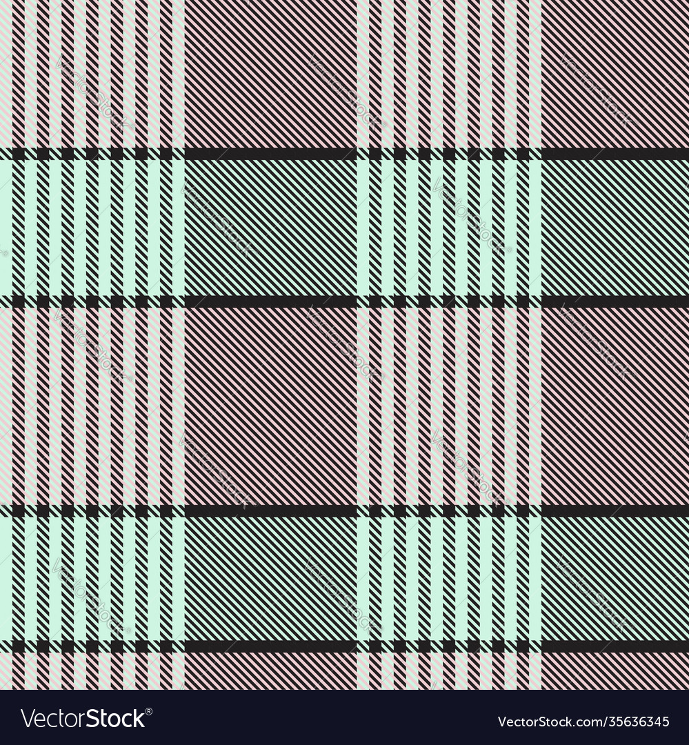 Mint asymmetric plaid textured seamless pattern