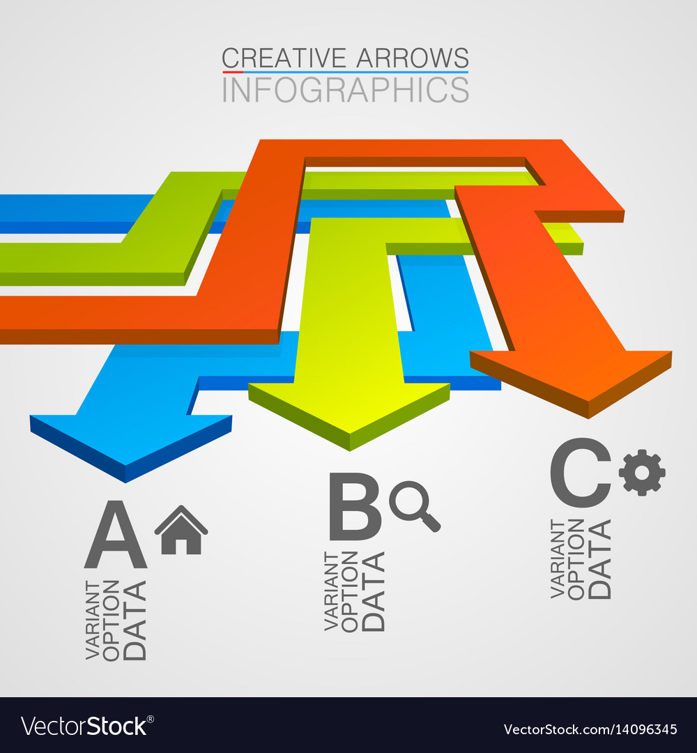 Options direction of the arrows path
