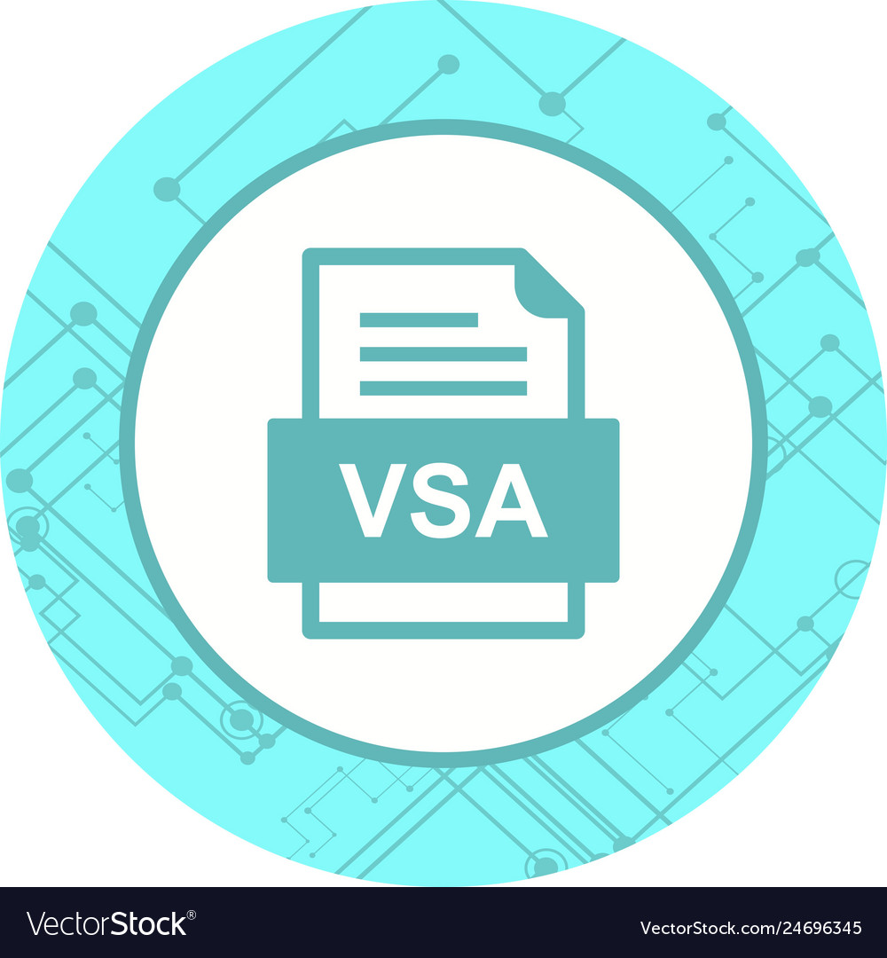Vsa file document icon