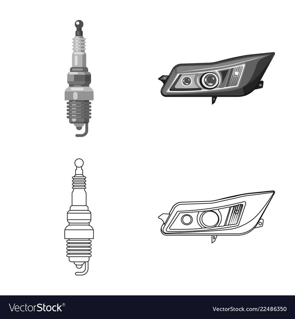 Auto and part sign set