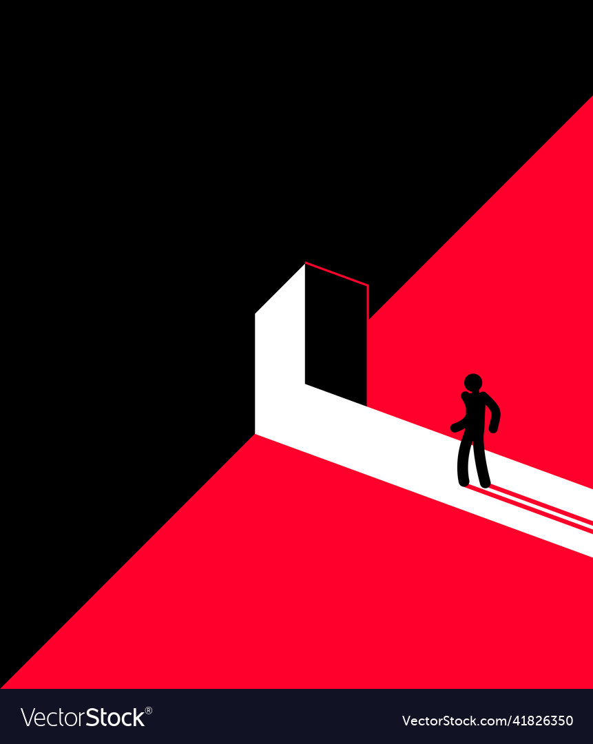 Man standing in front of open door new