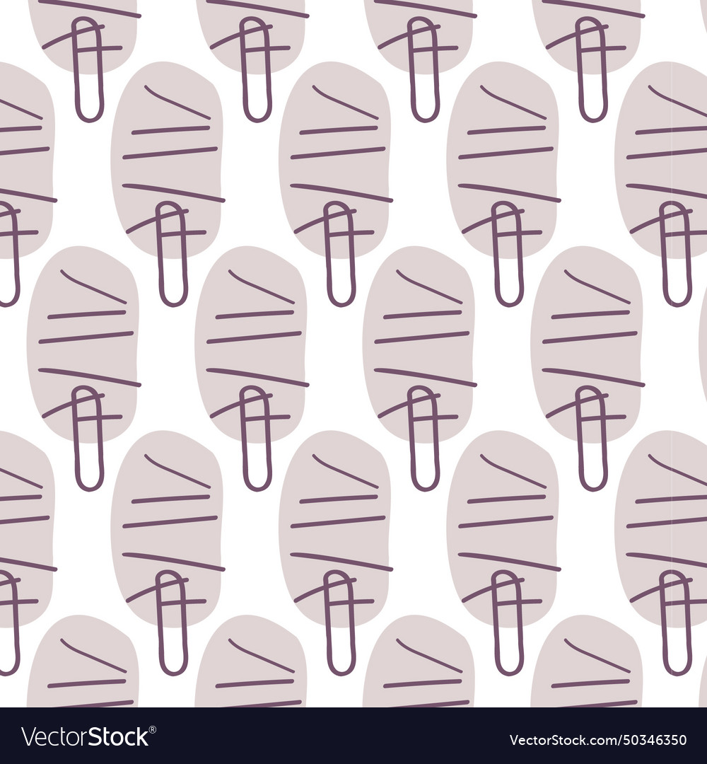 Seamless pattern in scandinavian simple