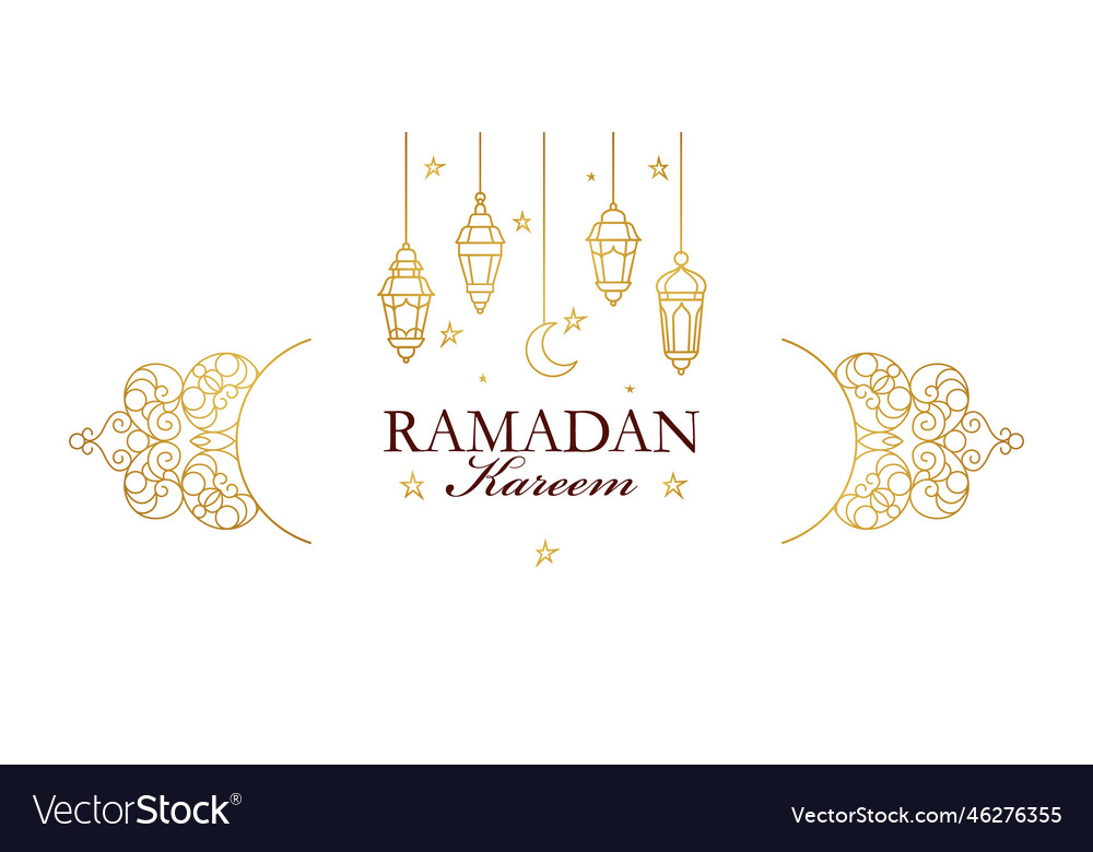 Card for ramadan kareem greeting