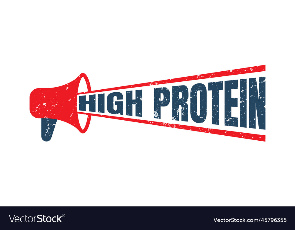 High protein rubber stamp red