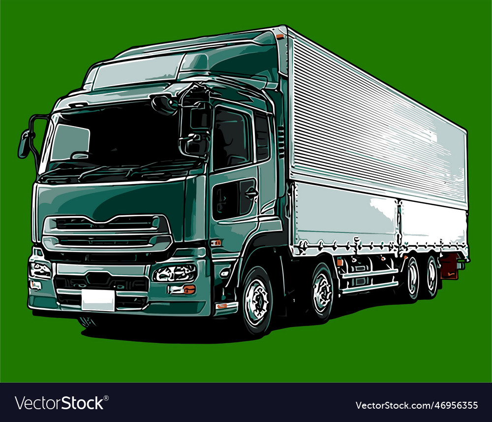 Truck for graphic design