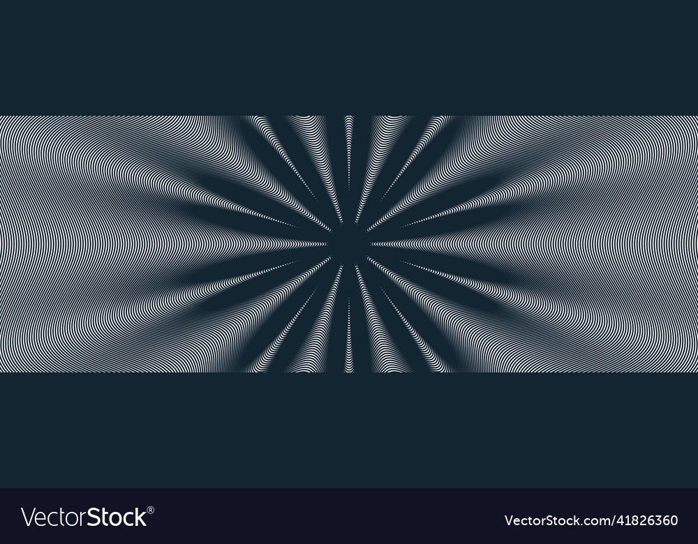 Abstract wave background made with linear moire