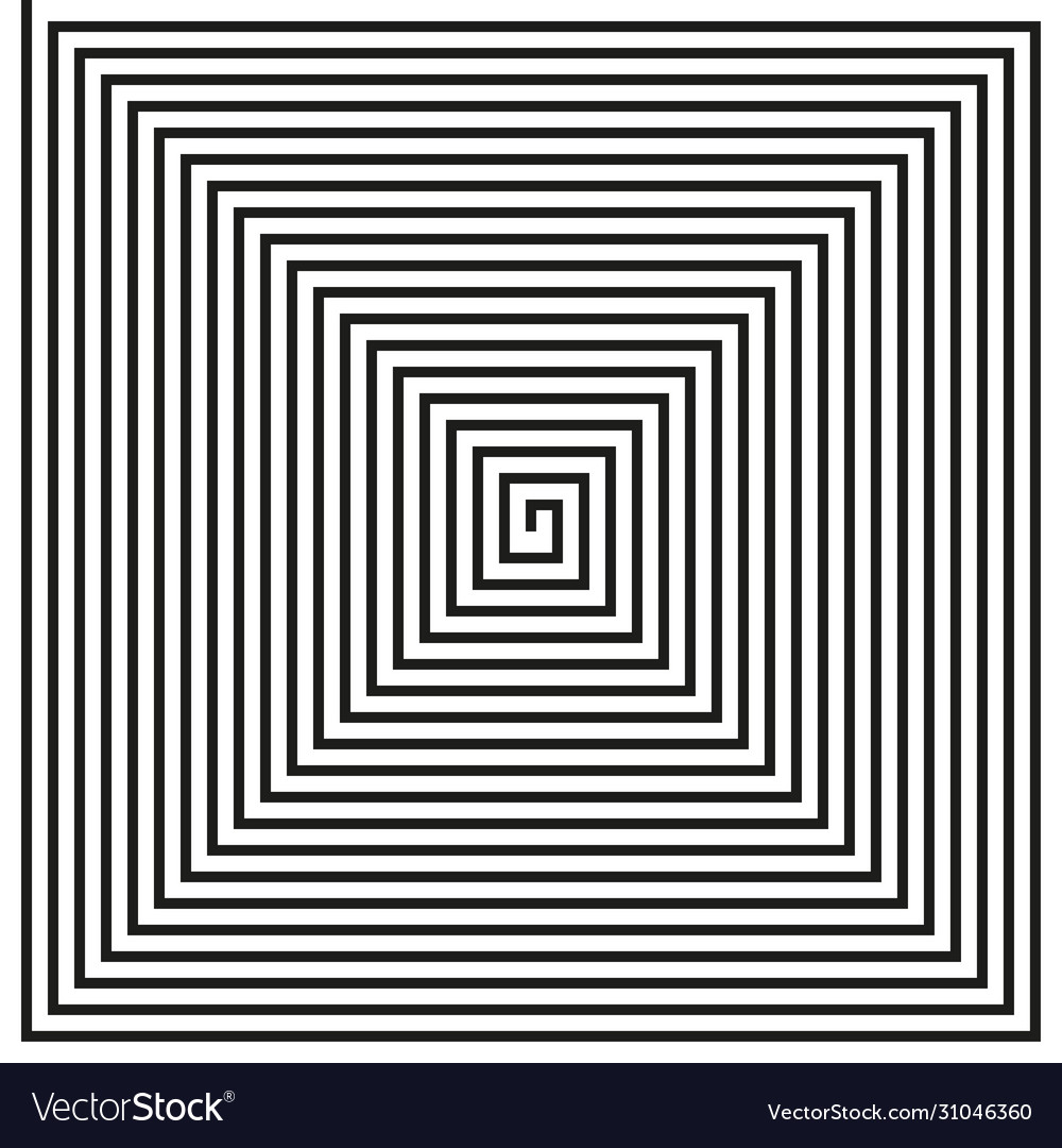 Black and white maze background pattern