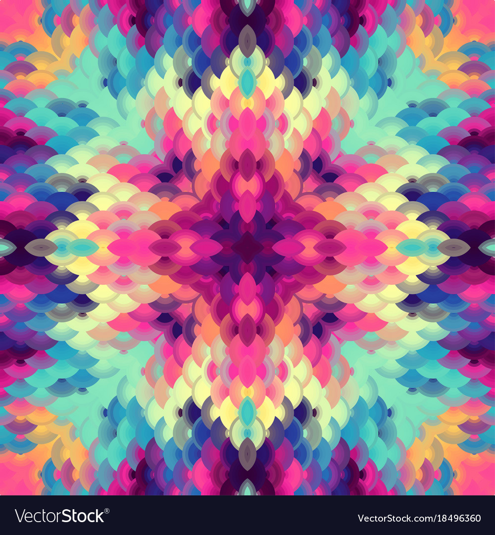 Geometric abstract pattern