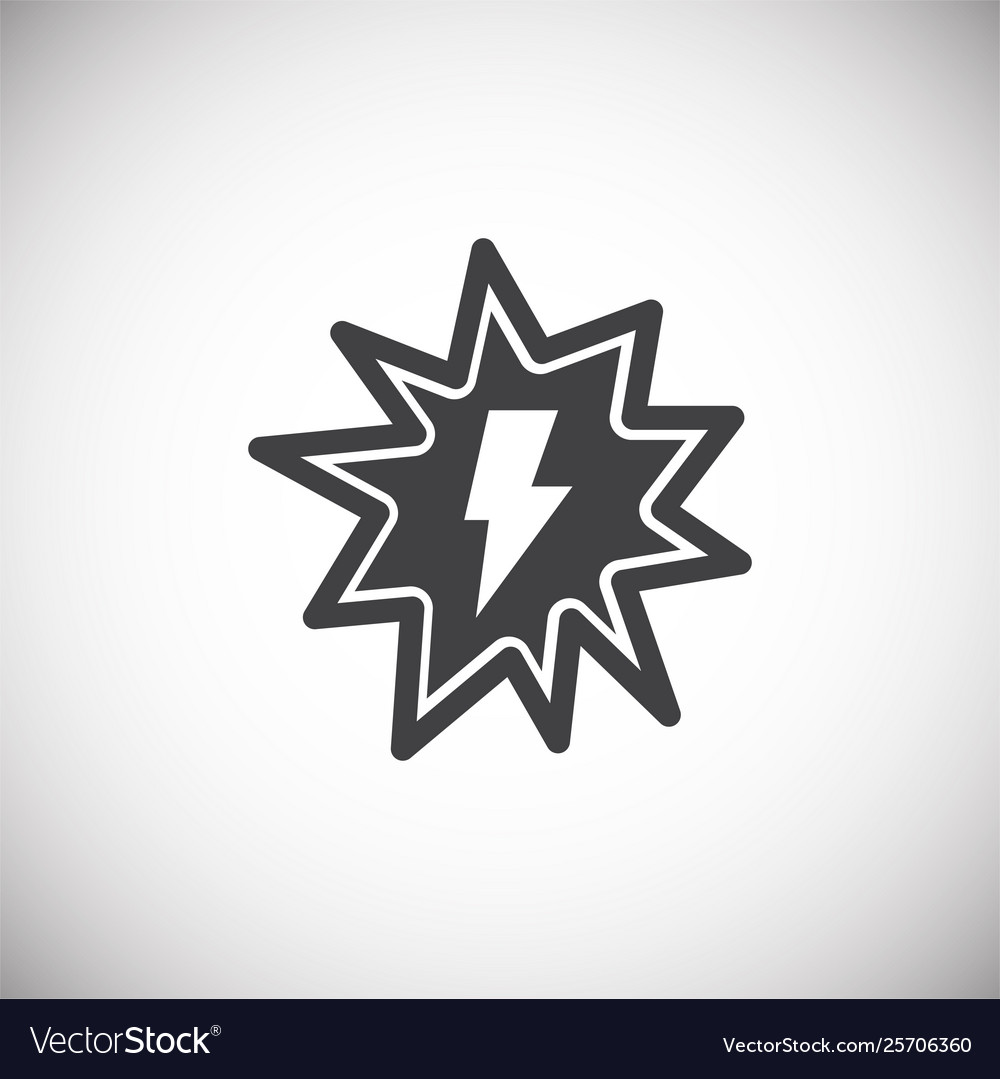 Performance icon on background for graphic and web