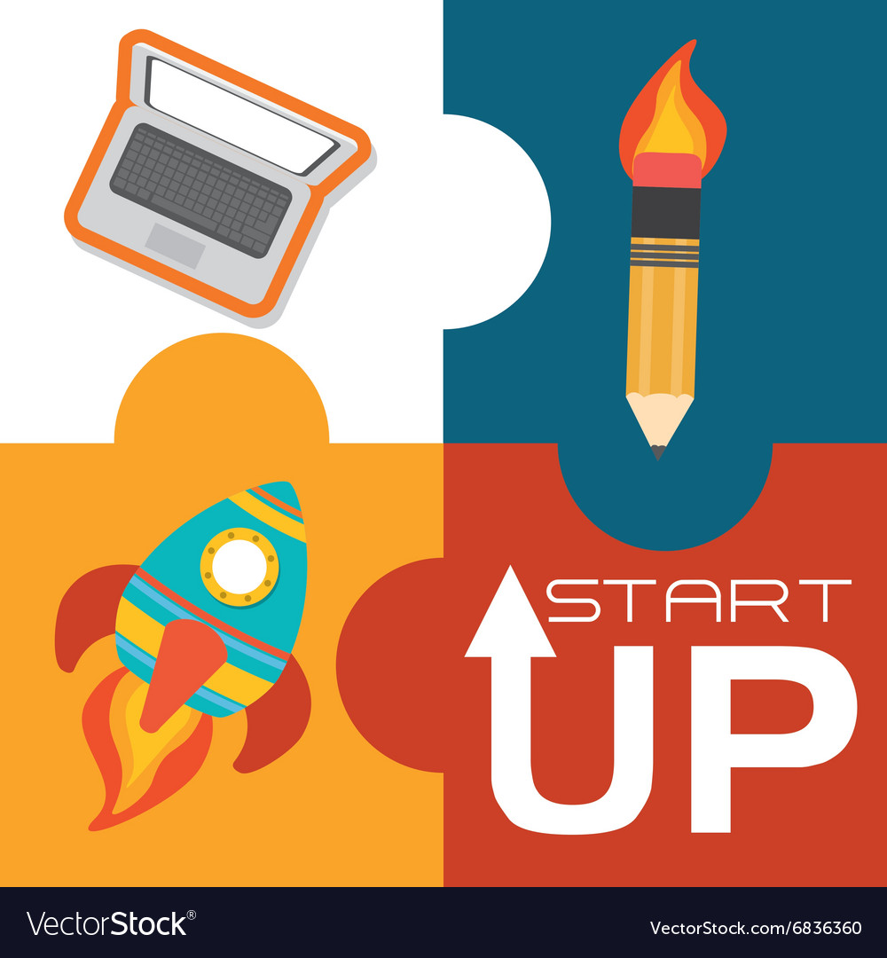 Start up icons design