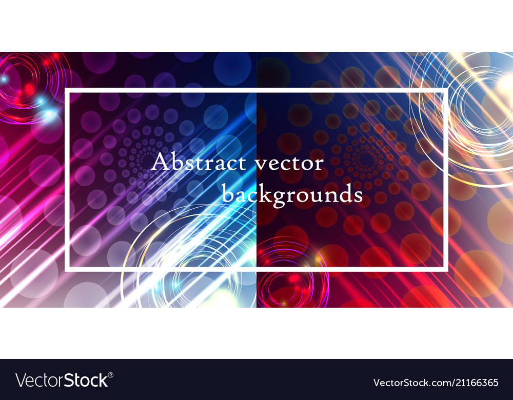 Abstract background with color light