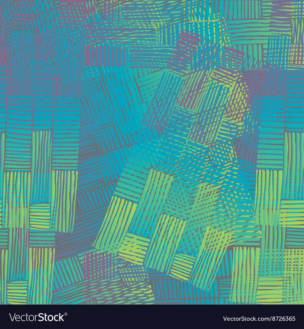 Abstract hand-drawn grid simless pattern