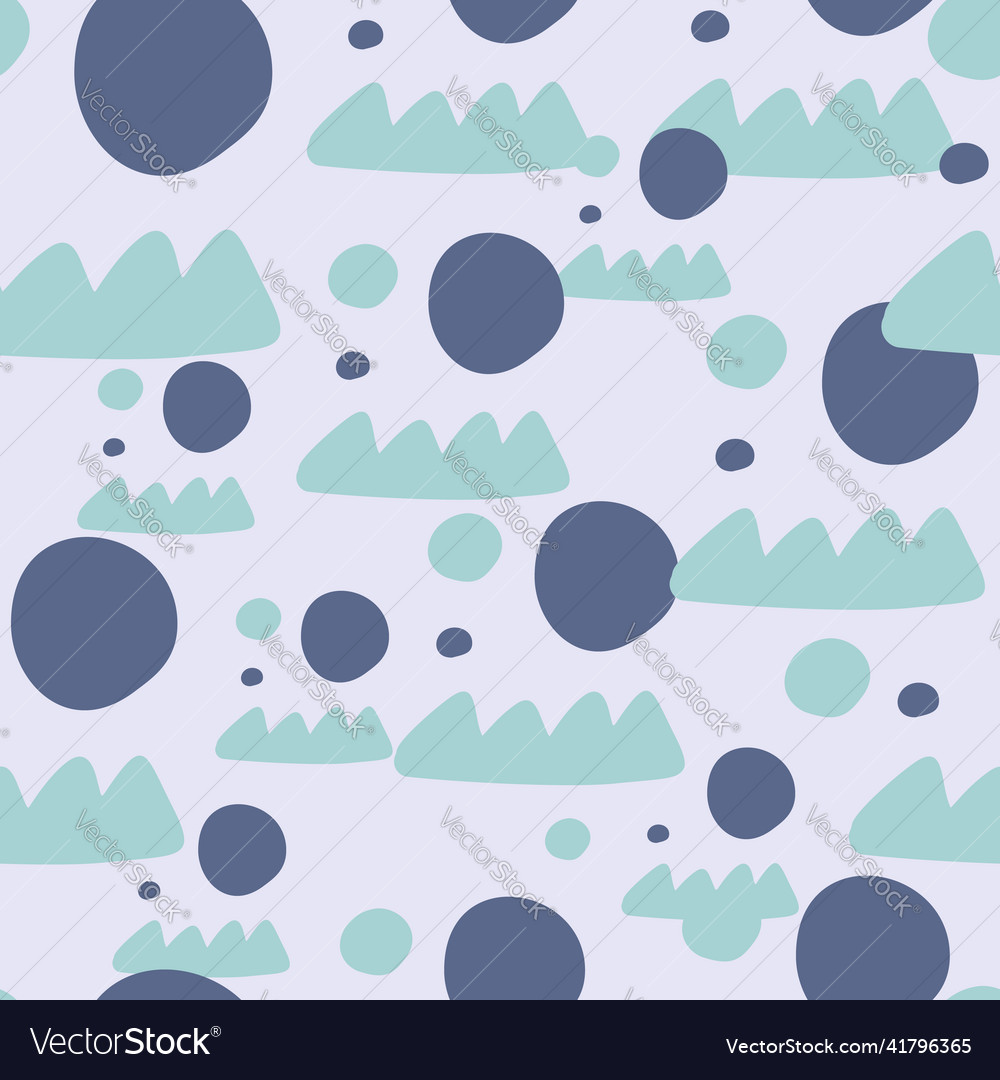 Creative shape seamless pattern various