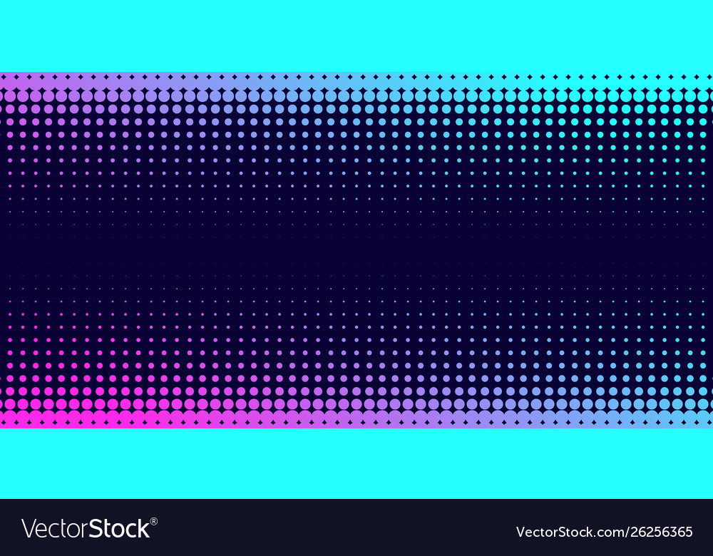 Gradient futuristic pattern