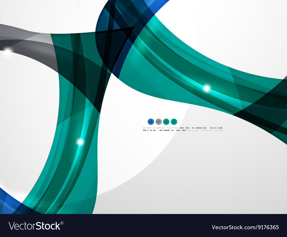 Leaf shape wave abstract background