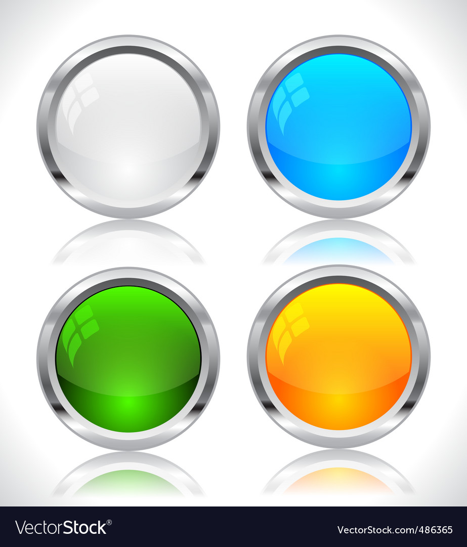 Metal web buttons