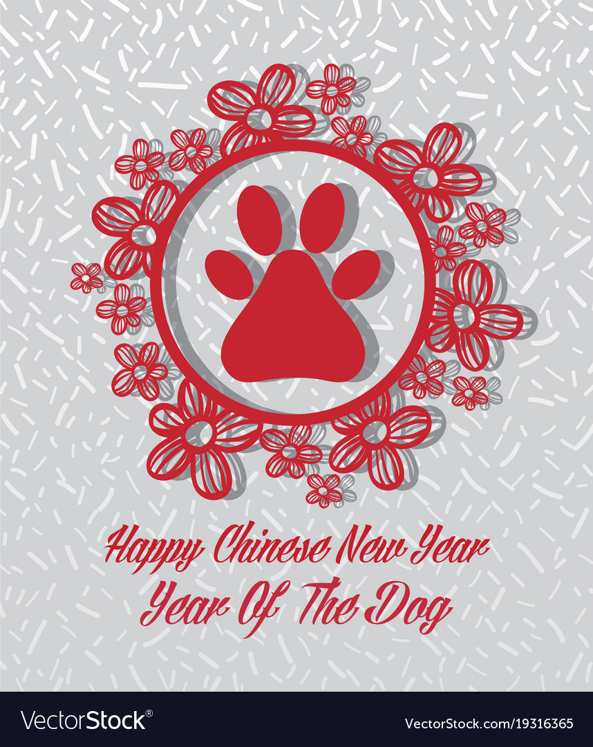 Oriental dog new year to chinese horoscope